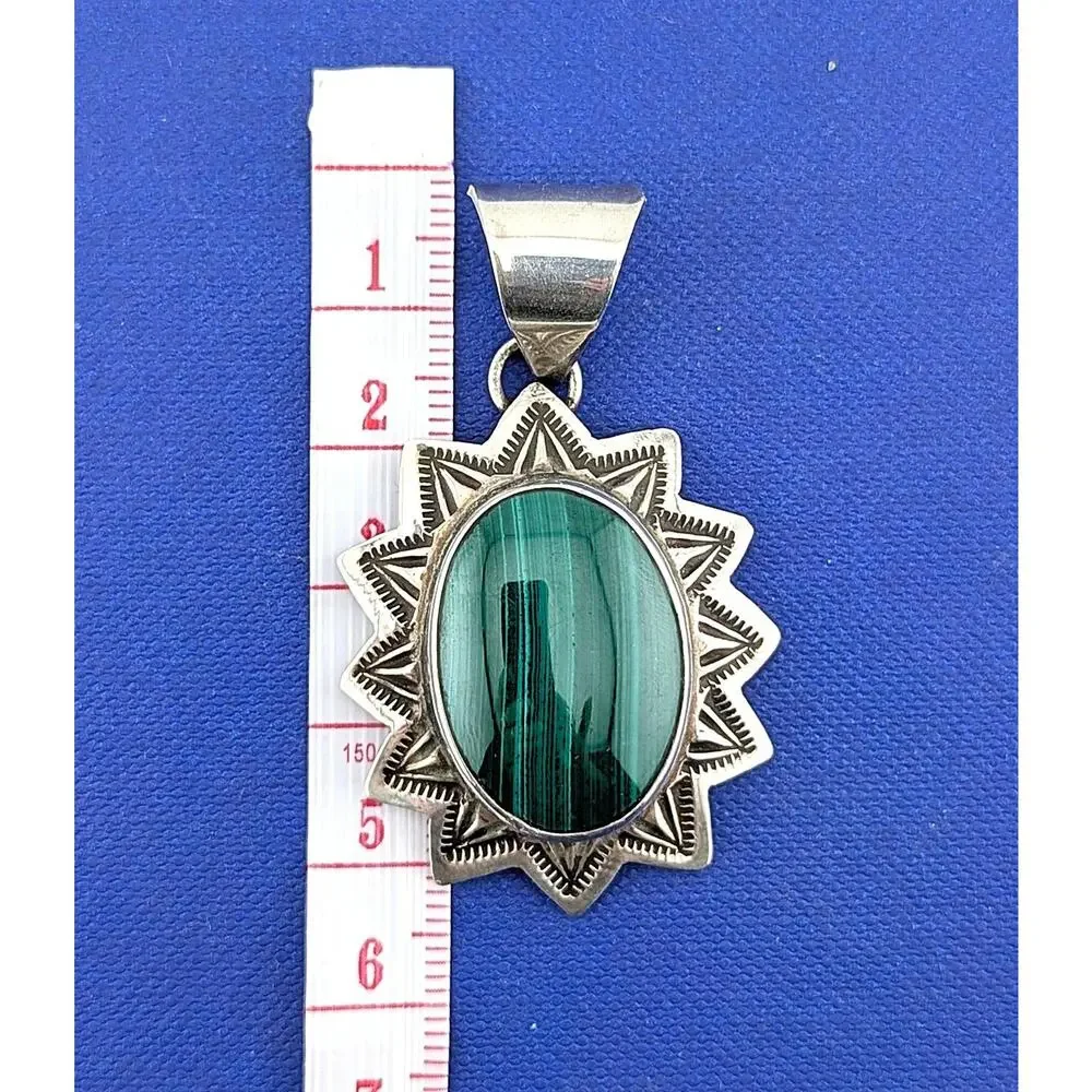SS Alex Sanchez Malachite Necklace - 18.6g
